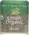Simply Organic Mini Organic Thyme Leaf (3x.28 OZ)
