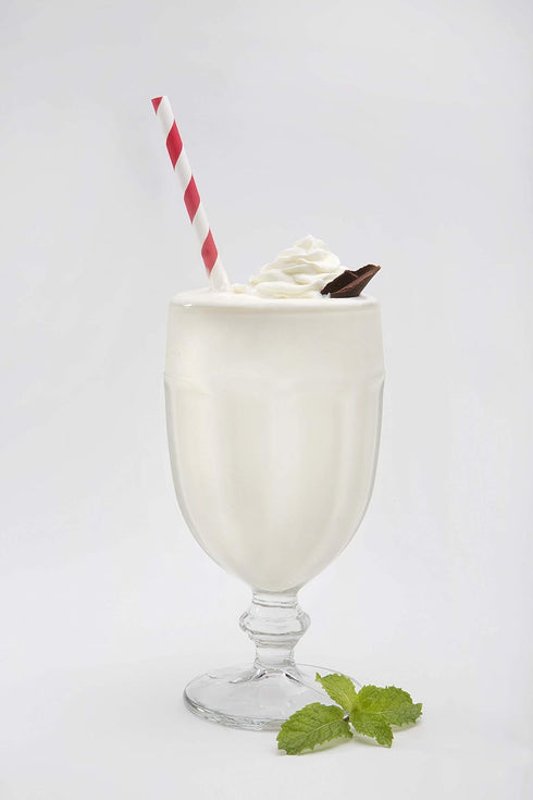 Countertop 6 lb Frostline Vanilla Soft Serve Ice Cream Mix, Lactose & Gluten Free - Just Add Water, Dairy, or Dairy