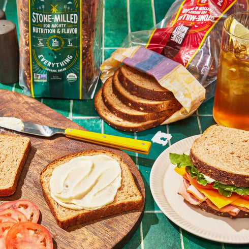 100% 24.5 OZ ONE MIGHTY MILL Organic Power Grains Bread