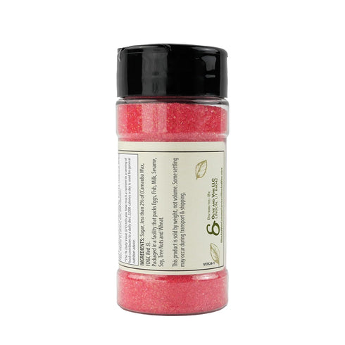 (4 Olive & Vine Pink Sanding Sugar, Sweet Finish, For Baking & Decorating, Rich Tradition, Authentic Taste, For Global