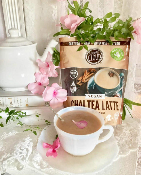 16 oz Coconut Cloud: Vegan Spiced Chai Tea Latte | Creamy, Delicious & Easy Dairy Free Alternative. Made in Colorado