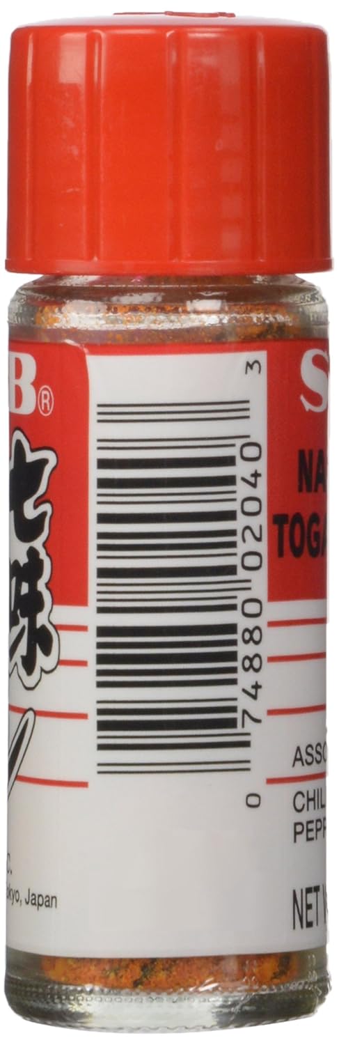 S&B Shichimi Seven Spice Chili Pepper, 0.52 Ounce (Pack of 10)