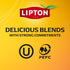 20 Lipton Peach Paradise Tea Bags, caffeine free Tea, Fruit and Herbal Tea, Individually Wrapped, Tea Bags
