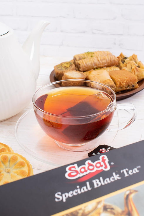 50 Sadaf Special Black Tea Bags - Pure Ceylon Black Tea - Product harvested in Sry Lanka - Kosher - Bags