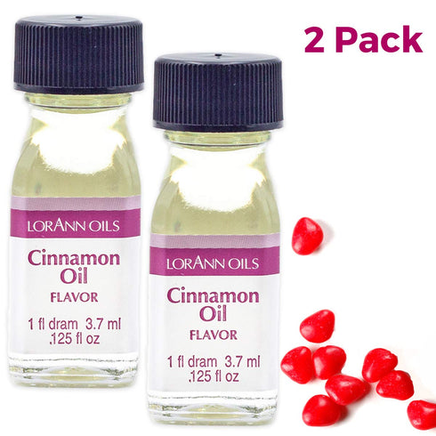 LorAnn Oils Super Strength Flavoring, Pack of 2, 0.125 fl oz, Bold Natural Flavors for Candy Making
