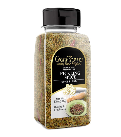 GranAroma Pickling Spice, 6.4 oz Savory Spice Blend for Corned Beef & Vegetables