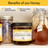 (20 Raw Wildflower Honey - Pure, Unadulterated, Clean, Grade A Strained Honey from the Pacific Northwest ounces)