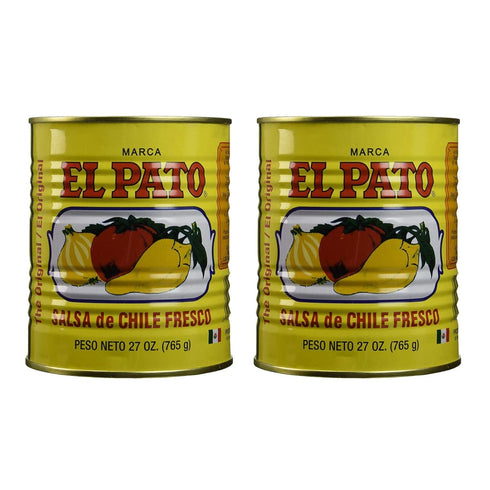 El Pato Hot Tomato Sauce, 27 oz (2 Pack)