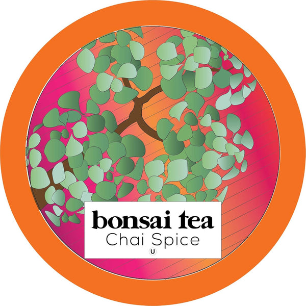 Bonsai Tea Co. Chai Spice, Compatible with K Cup Brewers Including 2.0, 100 Count