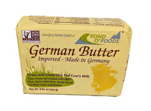 Generic 8.8 oz (Pack 2) Allgau Gressfed German Butter