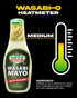 2 6 Oz Wasabi Mayo by Wasabi-O - Spicy Japanese Mayonnaise - Smooth & Zesty - Perfect for Sushi, Burgers, Dipping & BBQ