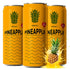 Knashi Natural Essence Pineapple Juice W/Pulp - 12 Can Rich In Vitamin