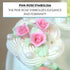 18 Count Global Sugar Art Rose Sugar Flowers, Pink Unwired, Very Small, by Chef Alan Tetreault