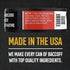 10 BaccOff Original Fine Cut Black Tea - Cans of Bold, Smoky Flavor