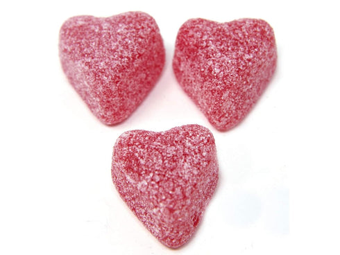 YANKEETRADERS Sanded Sour Cherry Jelly Hearts - 2 LB (Valentines)