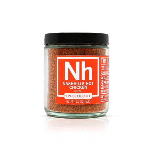 Spiceology Nashville Hot Chicken Seasoning - Spicy BBQ Rub for Chicken, Squash, Eggs, Bacon, and More - 5.3 oz