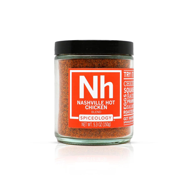 Spiceology Nashville Hot Chicken Seasoning - Spicy BBQ Rub for Chicken, Squash, Eggs, Bacon, and More - 5.3 oz
