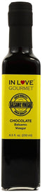 In Love Gourmet Chocolate Balsamic Vinegar 250ML/8.5oz Great on Strawberries and Fruit