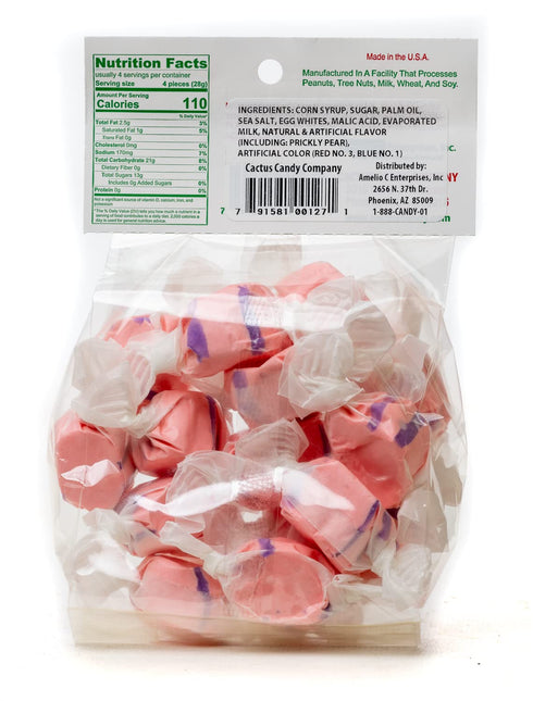 Cactus Candy Company (4oz), 4 (Pack 1) - Prickly Pear Taffy | Made with Natural Prickly Pear Ounce
