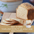 9 18 gfJules Certified Gluten Free Bread Baking Mix | Loaf, Baguettes, Bagels, Focaccia and more | No Grit, Non-GMO