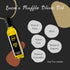 8.45 oz (250 ml) Luca's Truffles White Truffle Oil Infused - Premium Italian Extra Virgin Olive Oil - Non-GMO