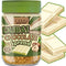 Dubai Spreadable White Chocolate Pistachio Spread with Roasted Phyllo, Gourmet Breakfast Chocolate