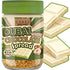 Dubai Spreadable White Chocolate Pistachio Spread with Roasted Phyllo, Gourmet Breakfast Chocolate