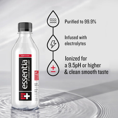 Essentia Water 12x12oz ESSENTIA Ionized Alkaline Water