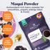 Navitas Organics Maqui Powder, 3 oz. Pouch, 17 Servings — Organic, Non-GMO, Freeze-Dried, Gluten-Free