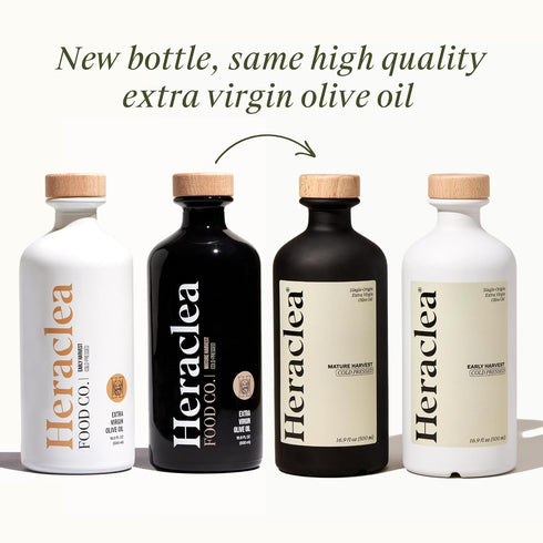 16.9oz Heraclea - Early Harvest - Extra Virgin Olive Oil - Organic Olive Oil - Extra Virgin - Cold Pressed - Polyphenol