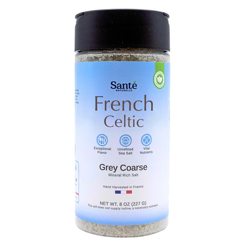 Sante Naturelle Celtic Salt Organic Grey Coarse Shaker - 8 oz. Mineral