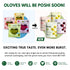 4 4 (24 Pack) Poshi Olives + Veggies | Whole Pitted Olives Flavor Variety | Poshi Flavor Variety | Vegan, Kosher