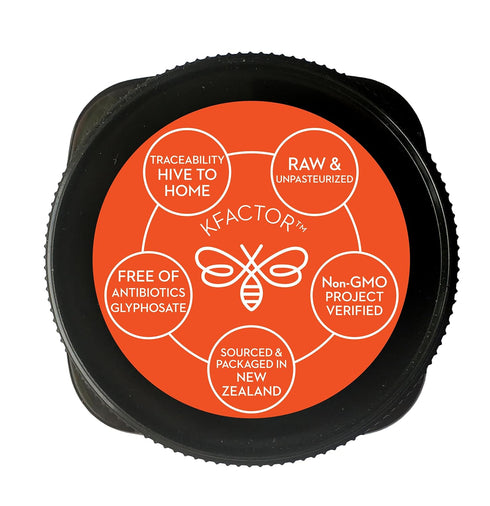 Wedderspoon Raw Premium Unpasteurized Manuka Honey, KFactor 16, 8.8 Oz