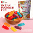 Gummy 5 Gummies Gummy NY Spice Shop Assorted Jelly Fish Candy - Pound Soft Chewy Ocean-Inspired in Fun Sea Creature
