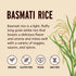 2 lbs Banyan Botanicals White Basmati Rice Organic & Pure Basmati Rice for Cooking Healthy Meals and Making Kitchari