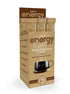 10 Packs 100mg Perk Energy Drink Mix (Dutch Hot Cocoa) Stick - Caffeinated Healthy Coffee Alternative with Protein