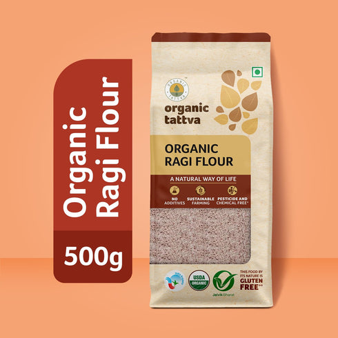 1Lb Organic Tattva Ragi Flour