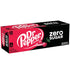 12 oz 12 pack Dr Pepper Cherry Zero Sugar Soda, fl cans