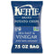 Kettle Brand Sea Salt and Vinegar Kettle Potato Chips, Gluten-Free, Non-GMO, 7.5