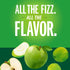 8.4 OZ, 24 IZZE Sparkling Water Juice Beverage Blend, Apple, No Sugar Added, FL Cans
