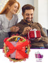 Christmas Gifts Chocolate Tray Premium Gourmet Assorted Chocolates with Hot Cocoa (Peppermint & Marshmallow) Holiday