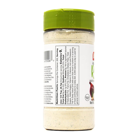 5 oz Badia Ranch Seasoning Powder, All-Purpose Ranch Flavor for Dressings, Dips, Meats, Vegetables & Snacks