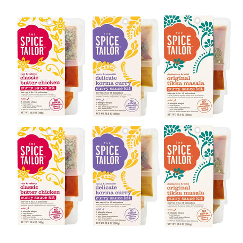 Spice Tailor 3 Simple Steps Restaurant Quality Meals in Minutes Kits Ready
