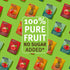 Pack, Pack 16, 100% Crispy Green Freeze-Dried Fruit Snacks Favorite Flavors Variety of Pure Fruit, All-Natural, No