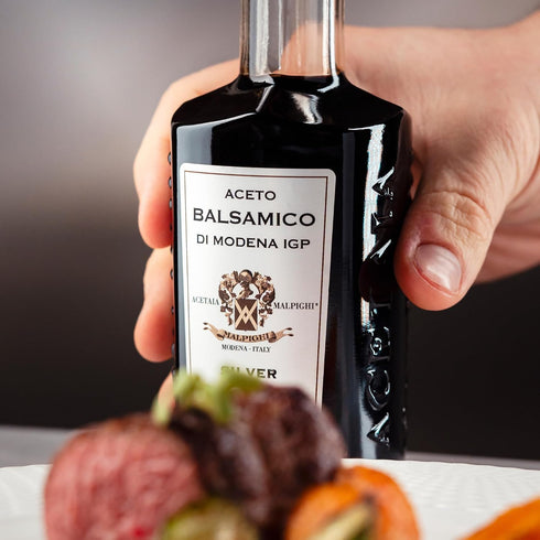 Acetaia 250 ml 8.45 oz Malpighi Balsamic Vinegar of Modena P.G.I. Silver Selection fl