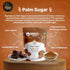 1 Lb (Pack 2) Rigel Spices | Pure Bliss of of Palmyra Palm Jaggery | Palm Sugar: Naturally Crafted, Unbleached