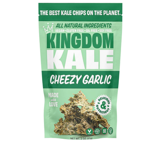 4 Pack (4 Pack) Kingdom Kale, Kale Chips, Flavors Healthy Snacks, Plant Based, Gluten-Free, Soy-Free, Non GMO, Vegan