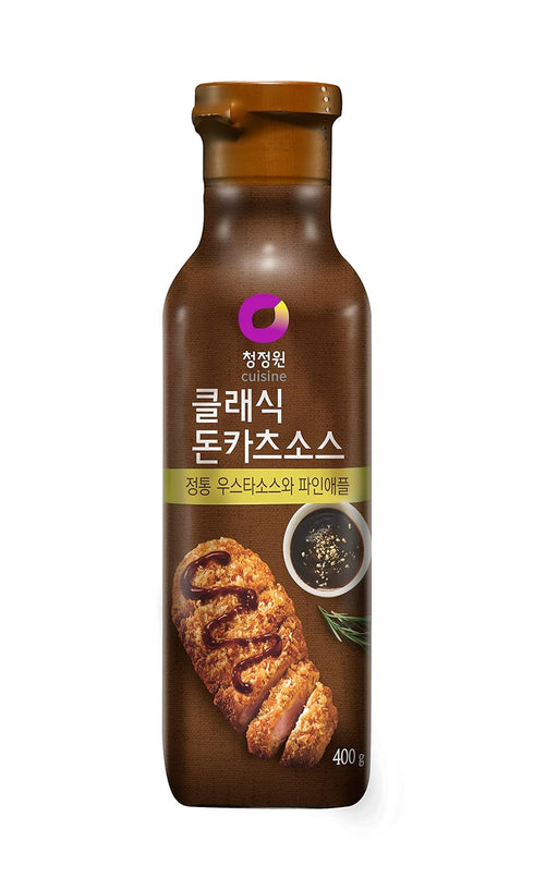 Chung Jung One O'Food Classic Katsu Sauce, Perfect for Pork Cutlet, Sweet & Savory Sauce (Classic w/Pineapple, 400g)