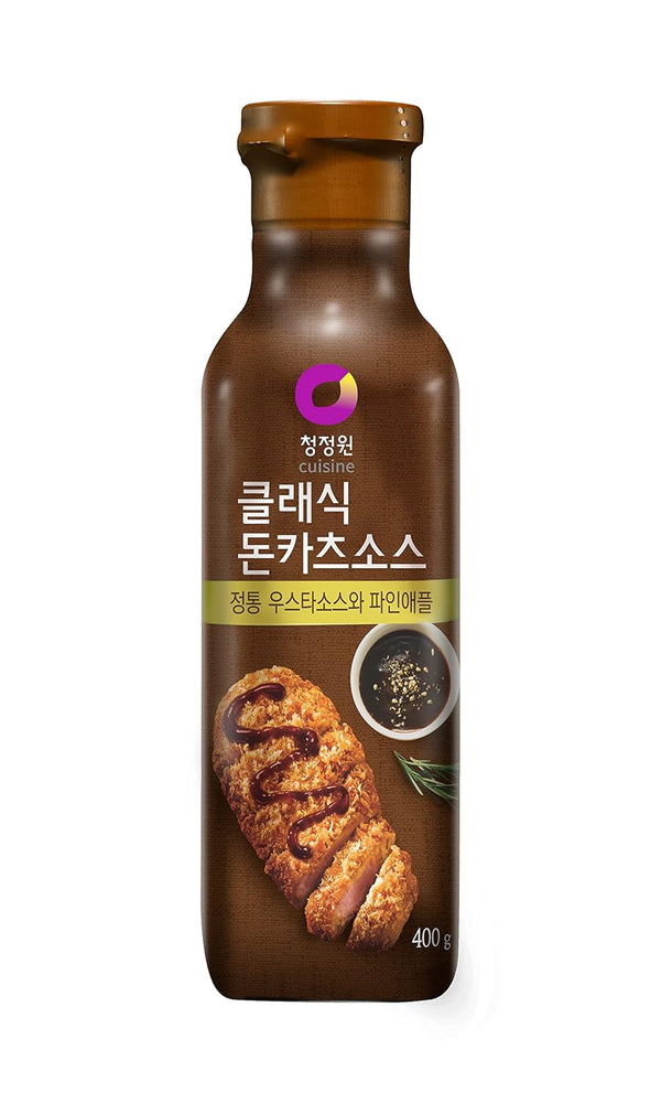 Chung Jung One O'Food Classic Katsu Sauce, Perfect for Pork Cutlet, Sweet & Savory Sauce (Classic w/Pineapple, 400g)