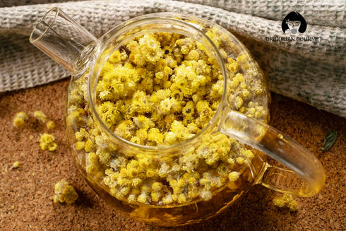 GRIGORIAN GOURMET Immortelle 1 OZ (30g) (Helichrysum Pallasii) Dried Flowers Loose Herbal Tea | Wild-Harvested from the